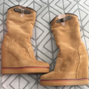 T. Hilfiger Wedge Heeled Boots